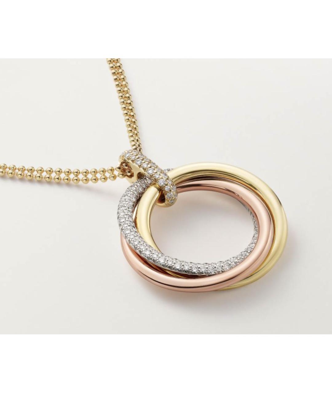 CARTIER Золотая подвеска из желтого золота, фото 2