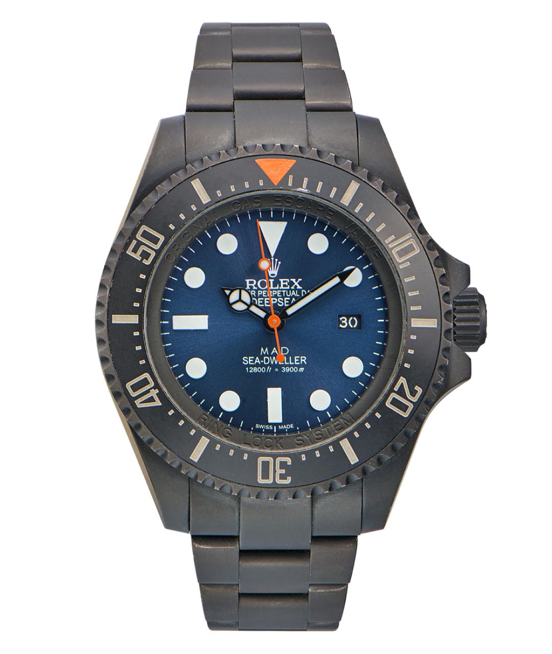 ROLEX Черные часы, фото 1