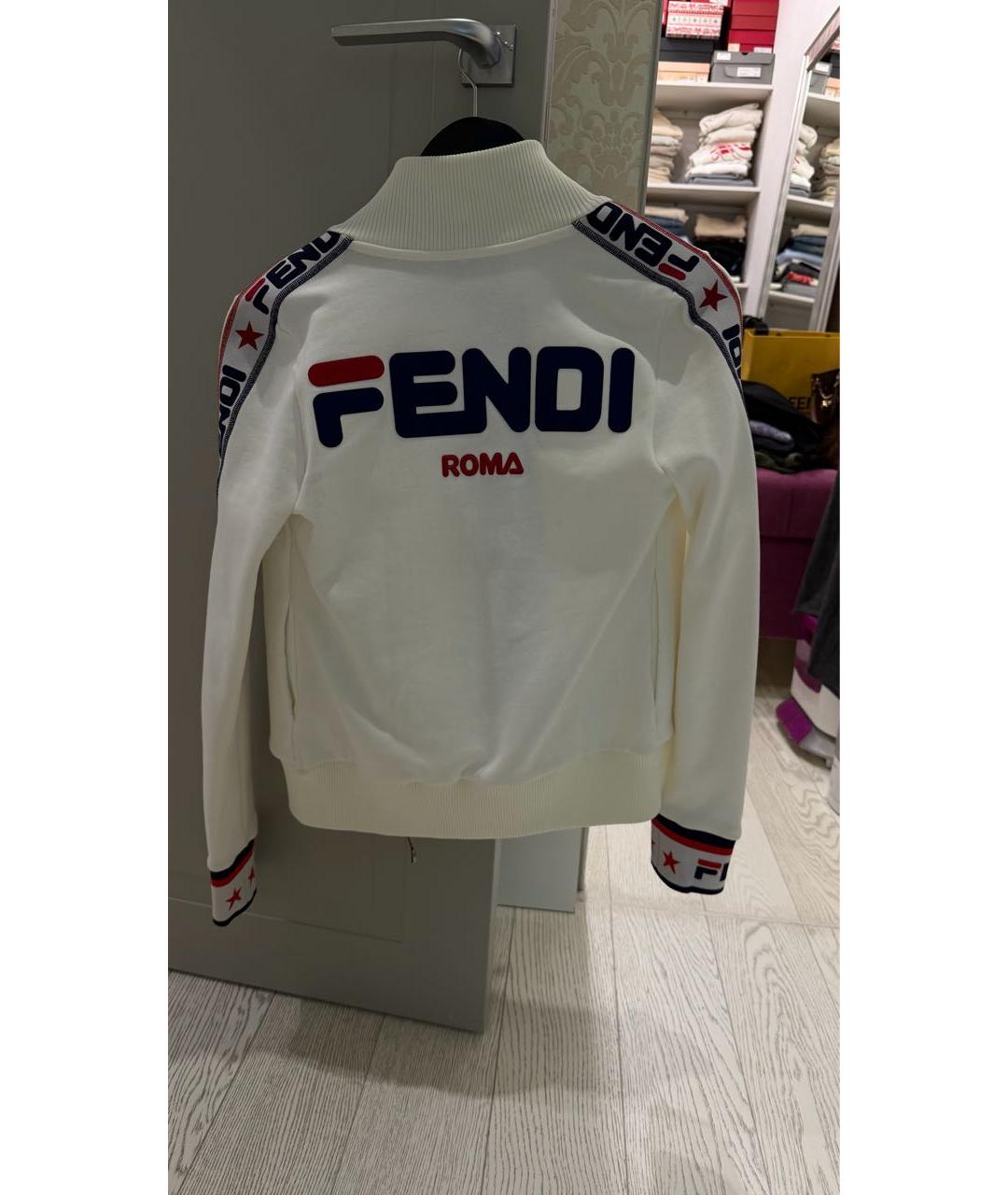 FENDI Белый костюм с брюками, фото 5