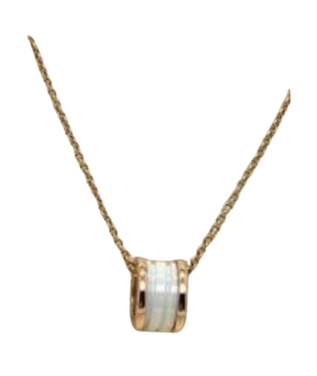 BVLGARI Золотое колье из розового золота, фото 1
