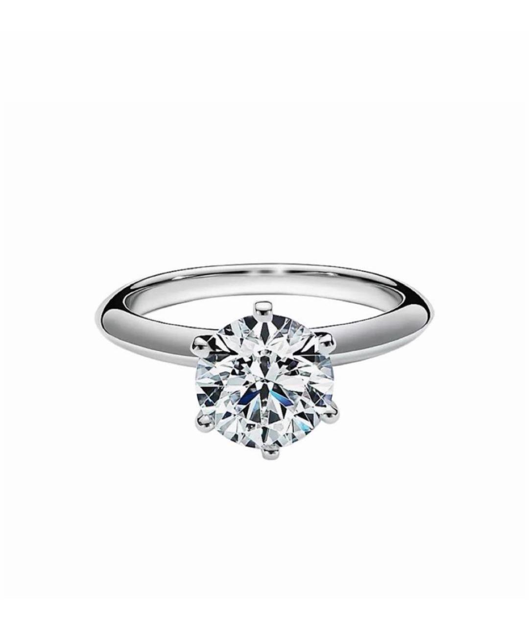 TIFFANY&CO Серебряное платиновое кольцо, фото 1
