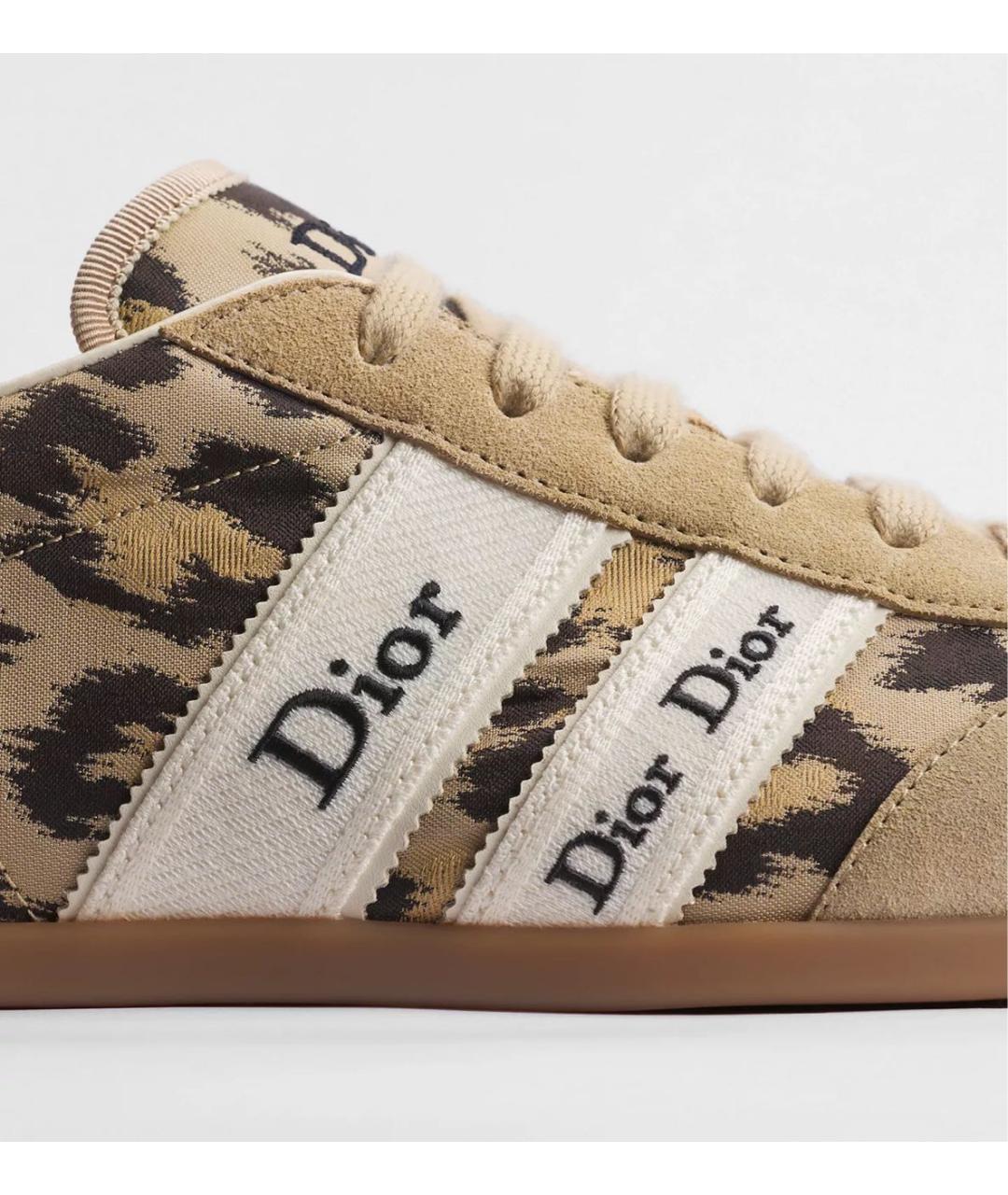 CHRISTIAN DIOR Бежевые кеды, фото 4