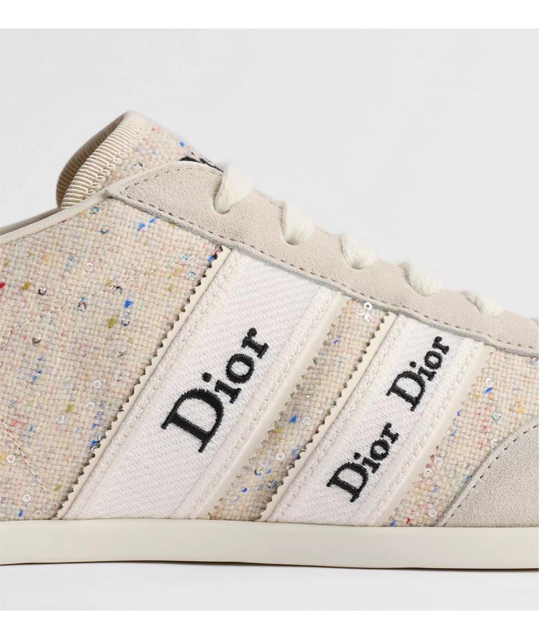 CHRISTIAN DIOR Бежевые кеды, фото 7