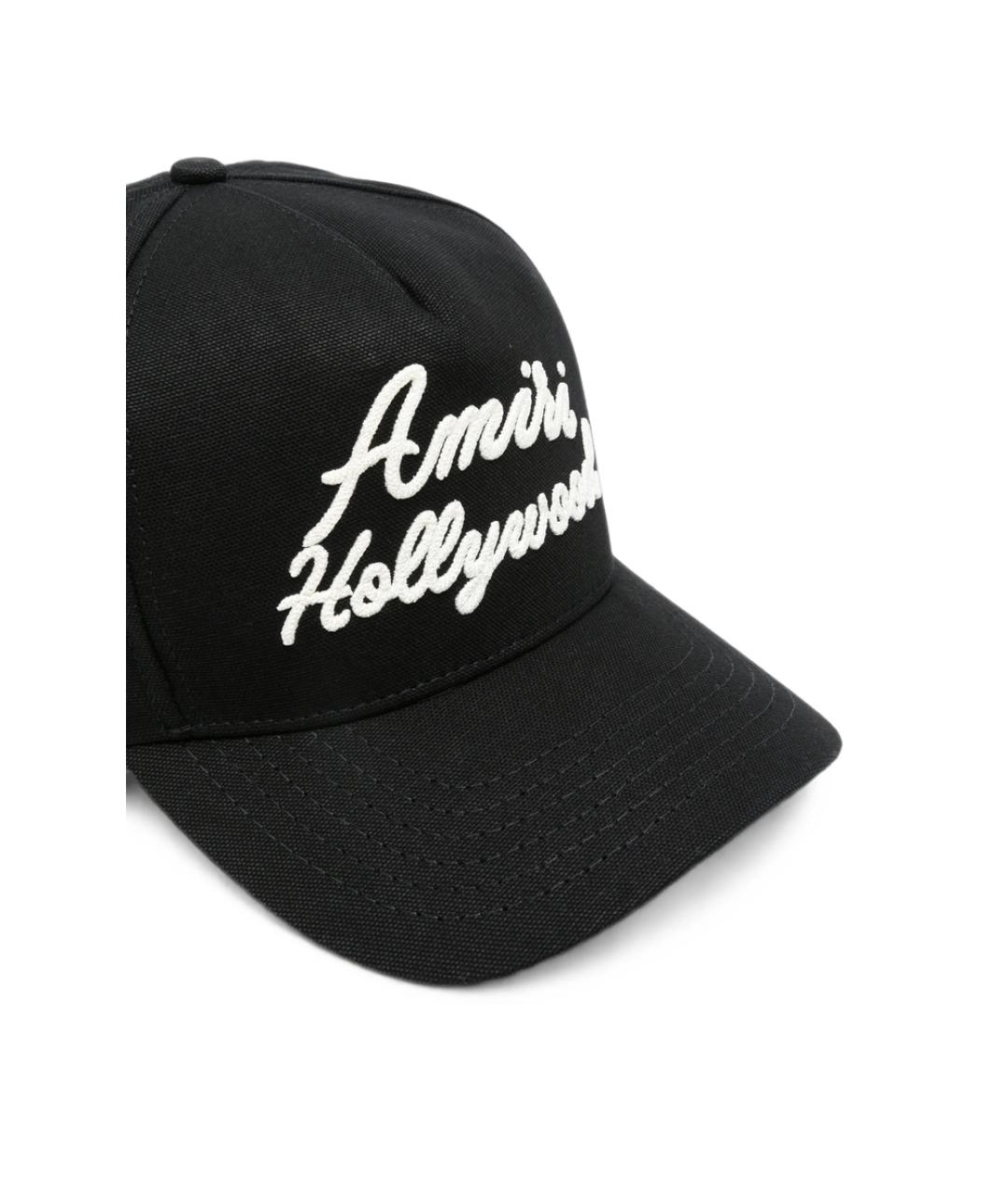 AMIRI Черная хлопковая кепка/бейсболка, фото 3