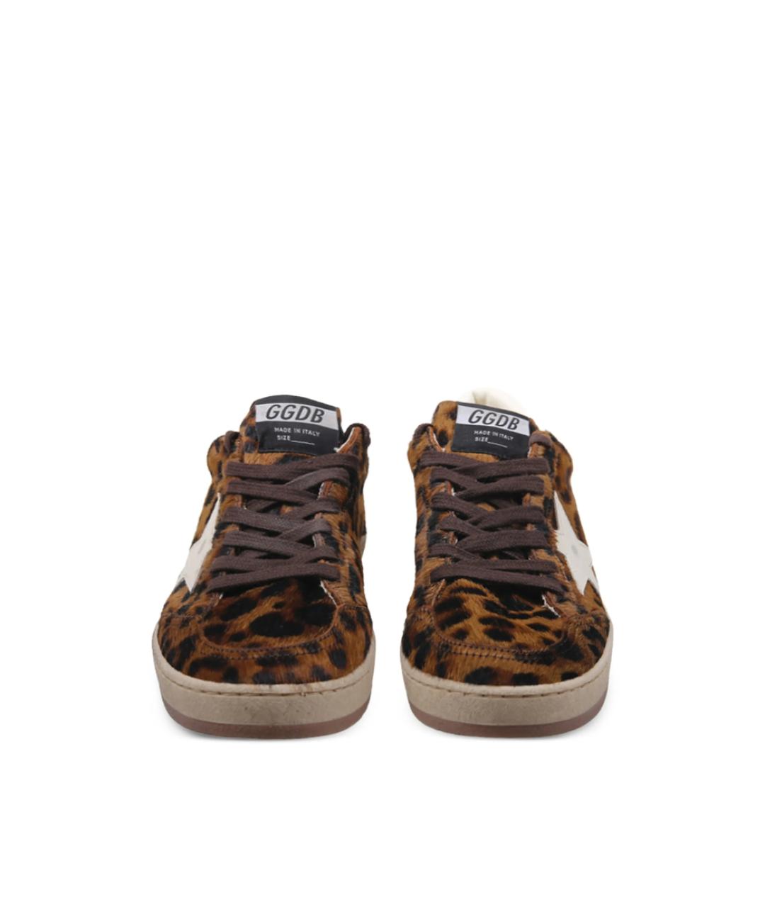 GOLDEN GOOSE Коричневые кеды, фото 2