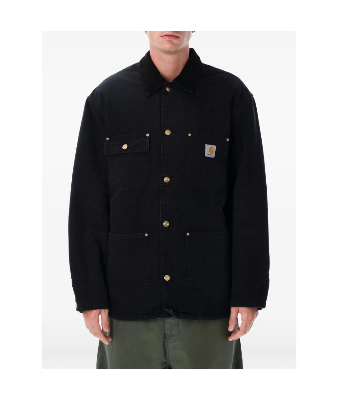 CARHARTT Черная полиэстеровая куртка, фото 1
