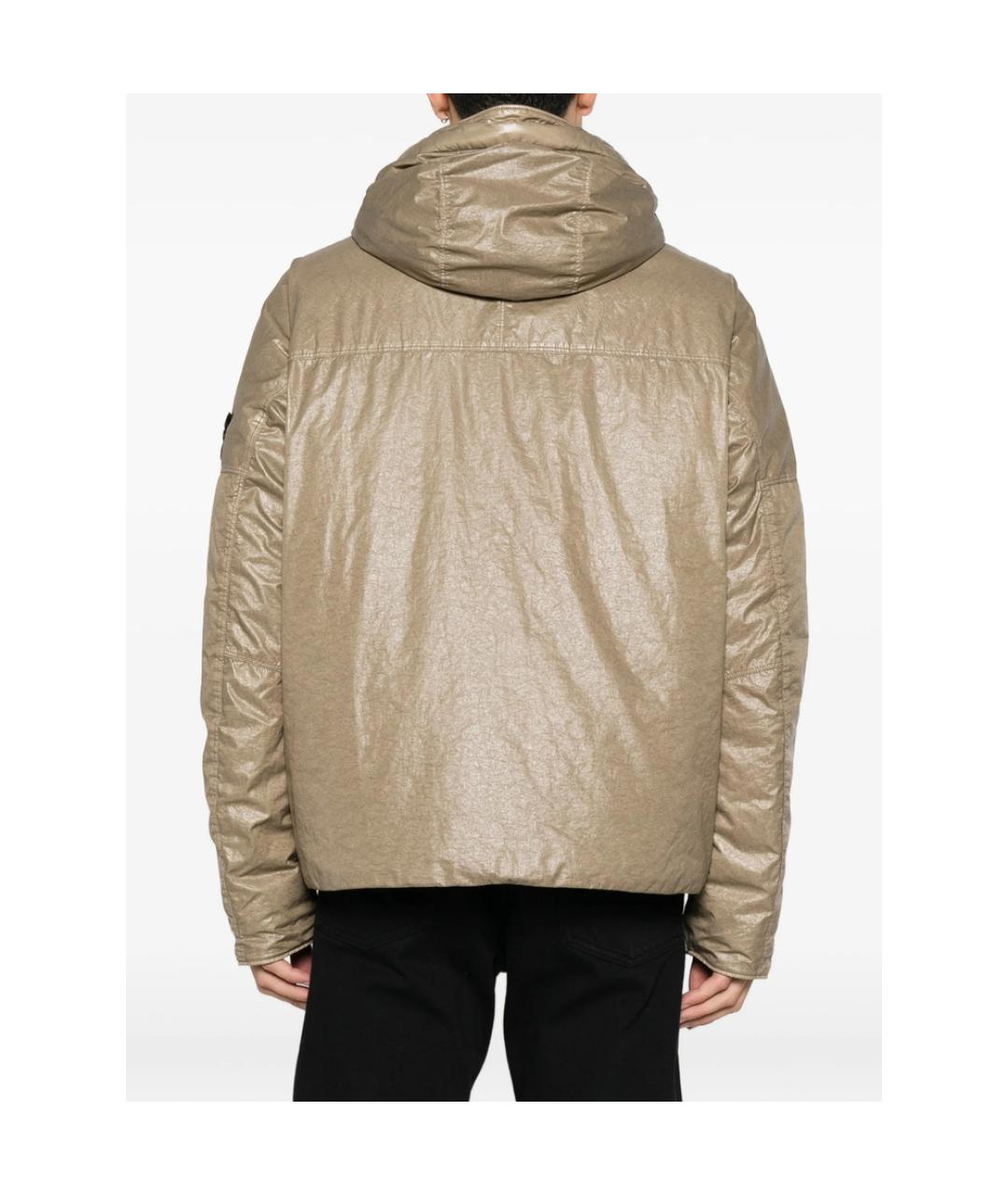 STONE ISLAND Бежевая куртка, фото 5