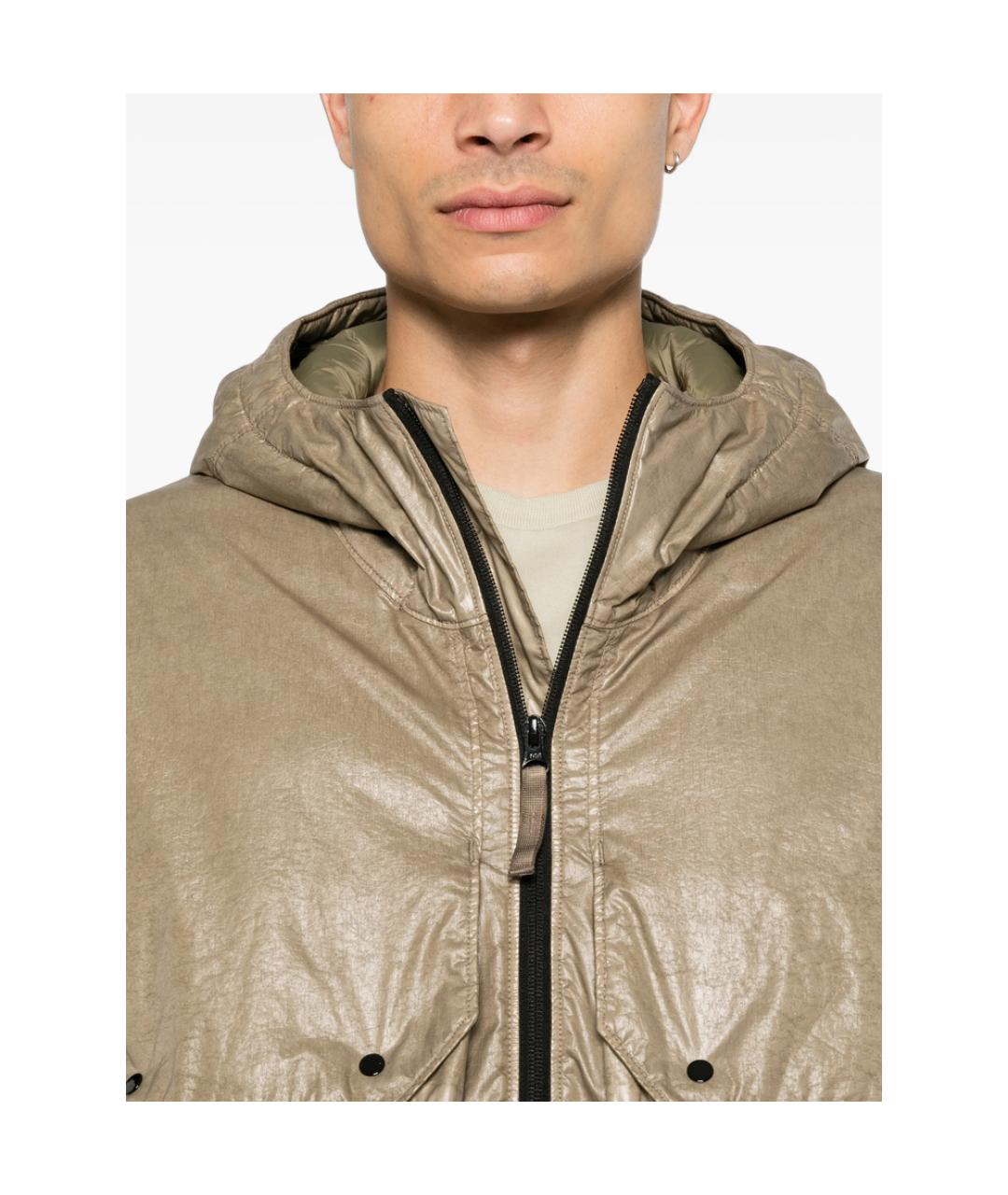 STONE ISLAND Бежевая куртка, фото 3