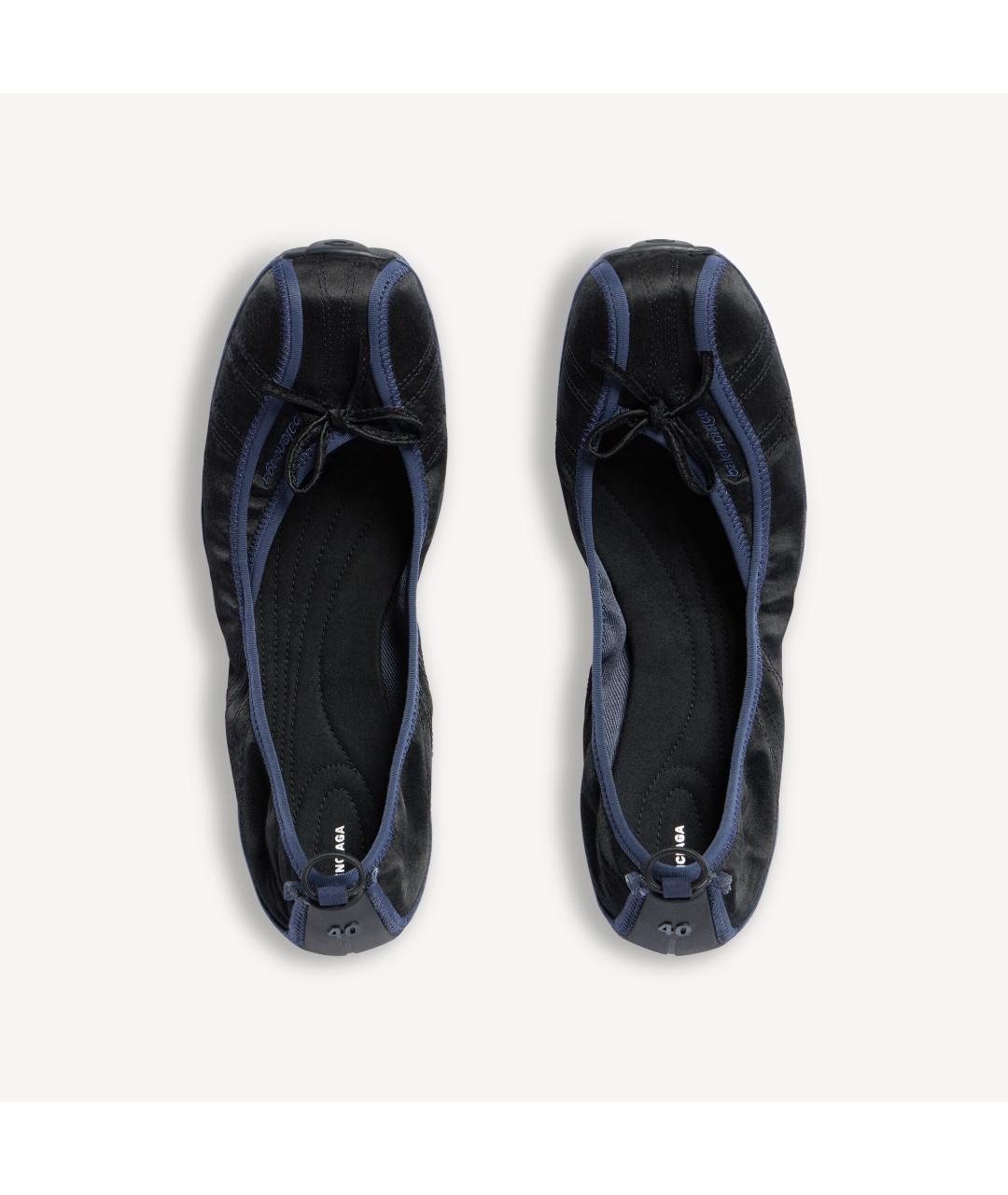 BALENCIAGA Черные балетки, фото 3