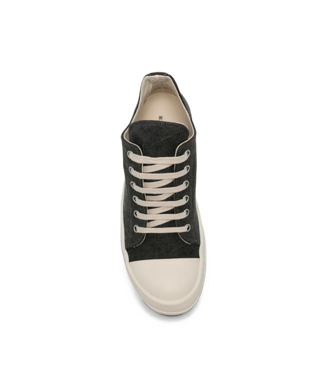 RICK OWENS DRKSHDW Черные кеды, фото 2