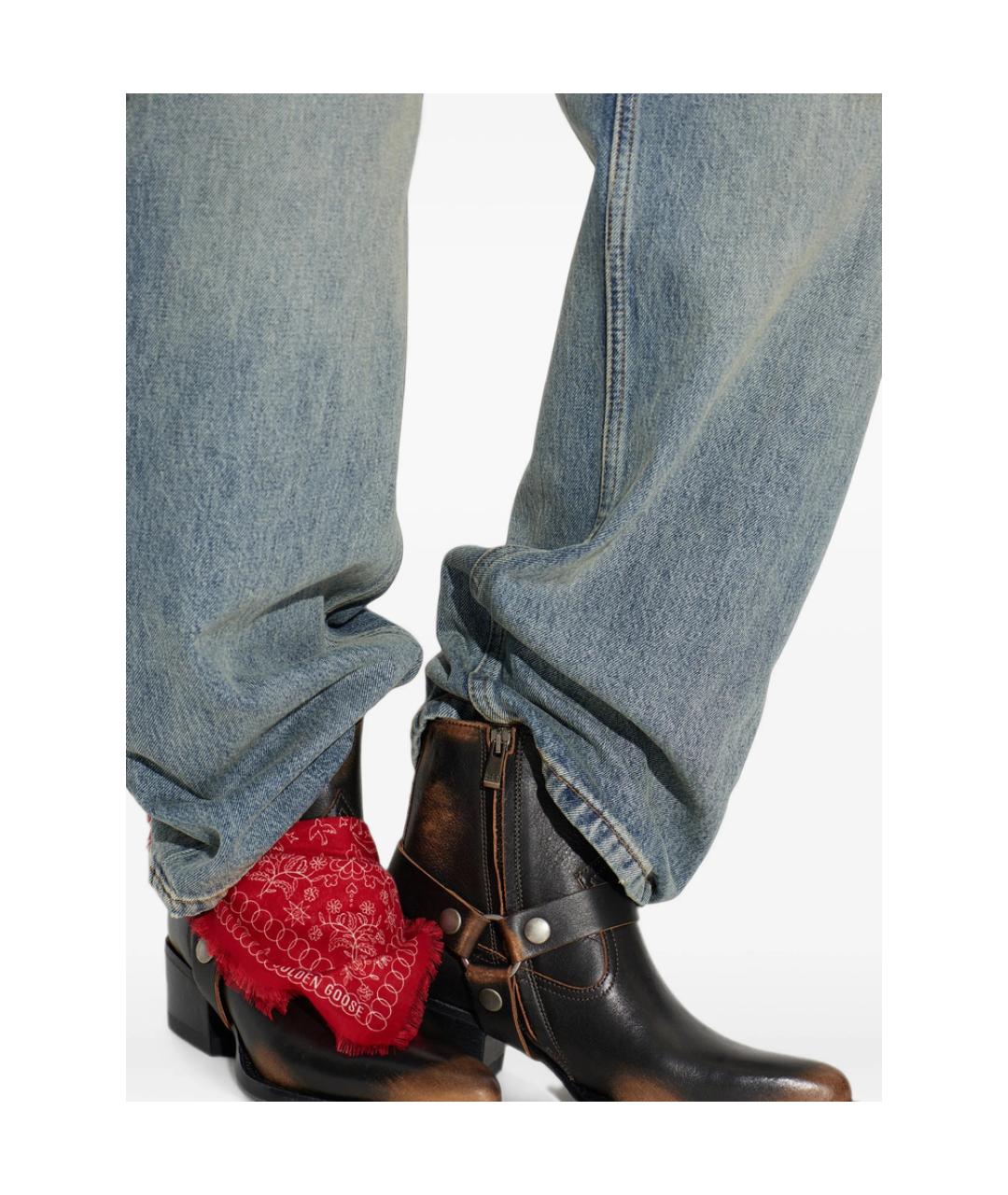 GOLDEN GOOSE Черные кожаные ботинки, фото 6