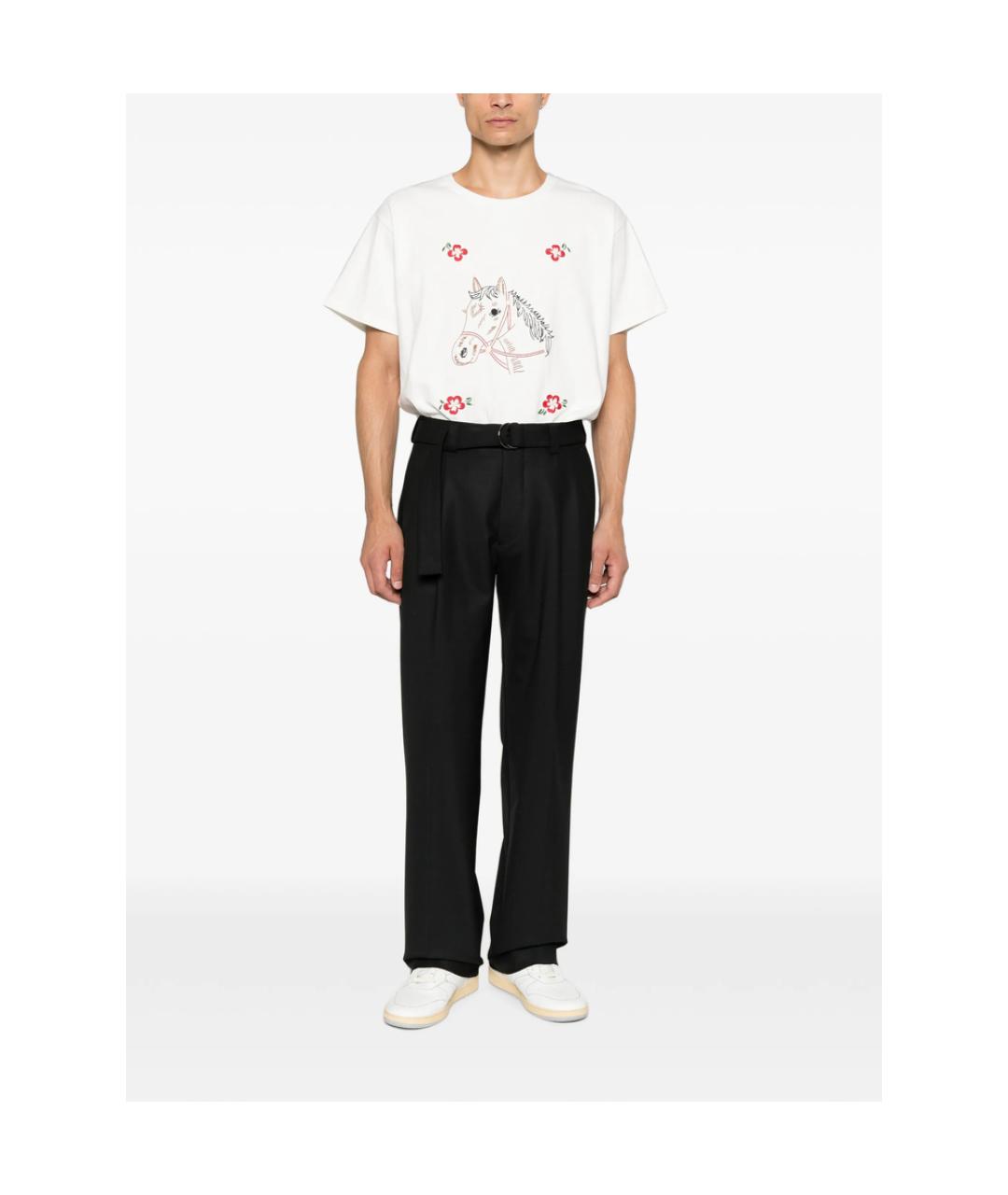 FOUND Белая хлопковая футболка, фото 5