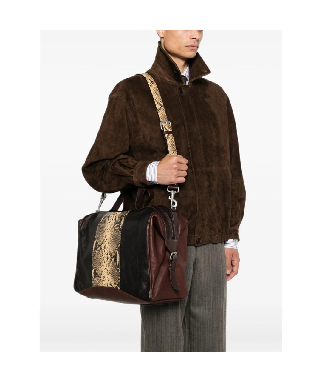 DRIES VAN NOTEN Мульти кожаная сумка тоут, фото 5