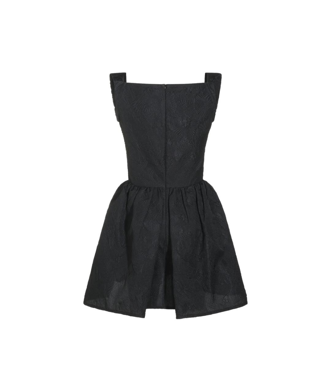 VIVIENNE WESTWOOD Черное полиэстеровое коктейльное платье, фото 3