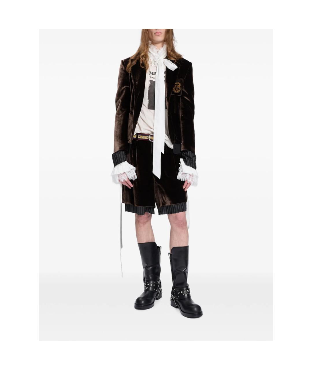 ANN DEMEULEMEESTER Белая хлопковая футболка, фото 4