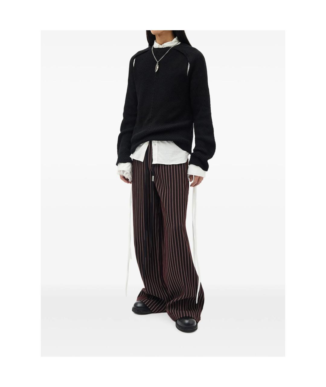 ANN DEMEULEMEESTER Черный кашемировый джемпер / свитер, фото 2