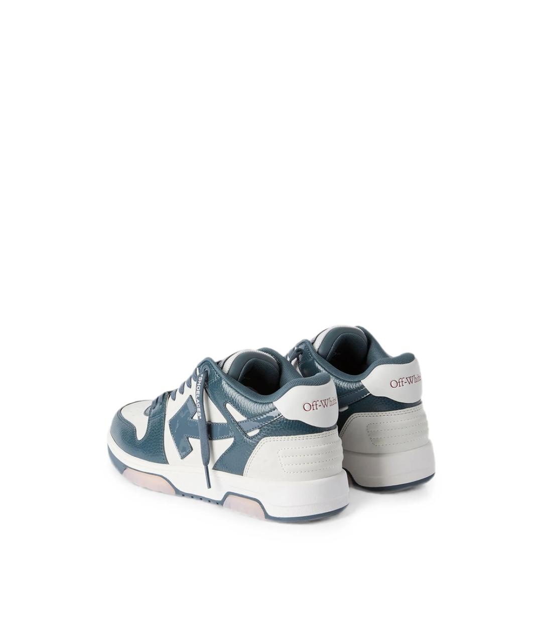 OFF-WHITE Мульти кожаные низкие кроссовки / кеды, фото 2