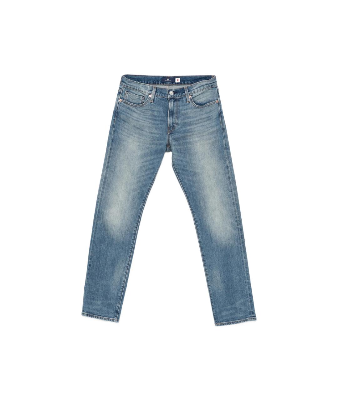 LEVI'S Голубые хлопковые джинсы скинни, фото 1