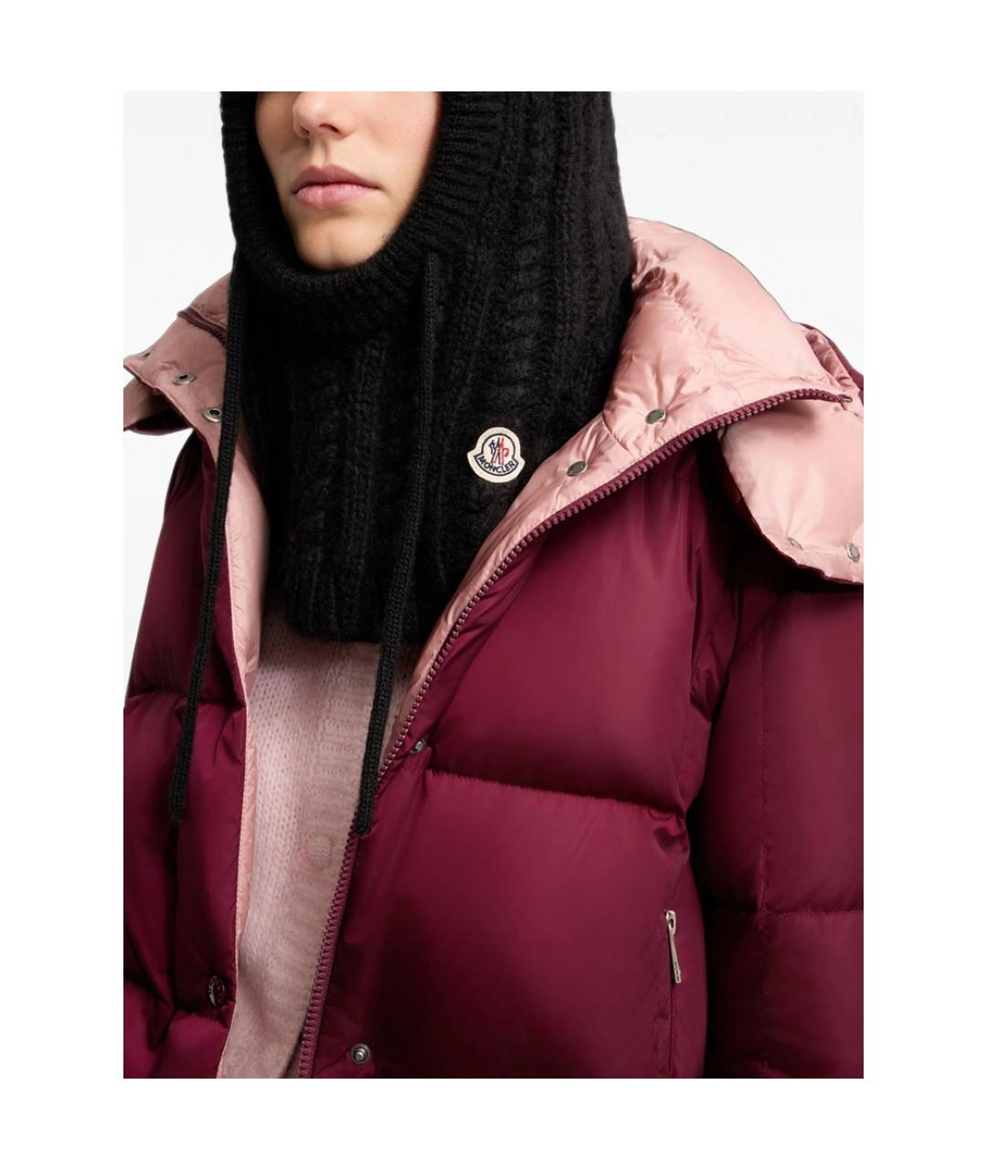 MONCLER Черный капюшон, фото 3