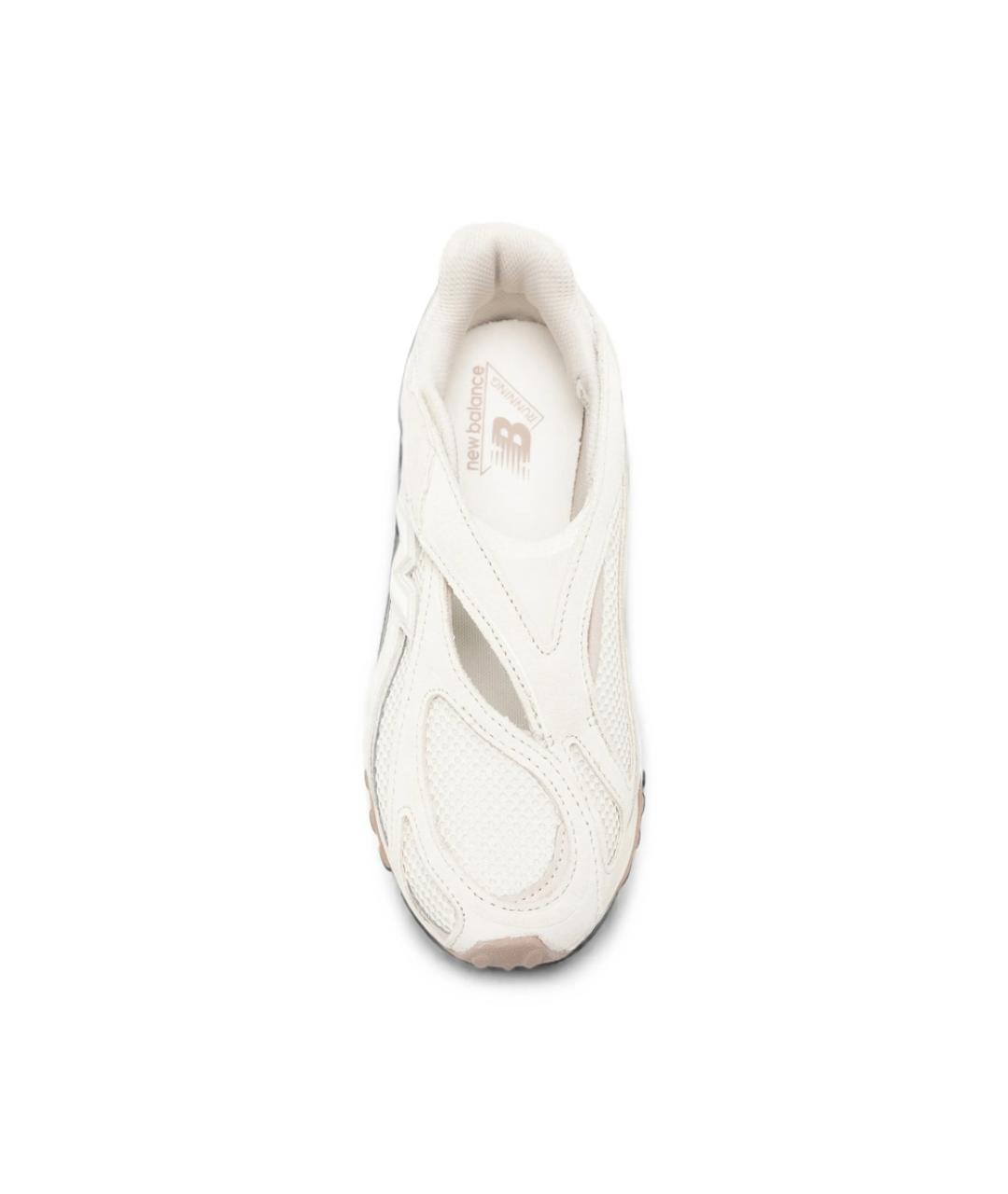 NEW BALANCE Бежевые текстильные кроссовки, фото 4