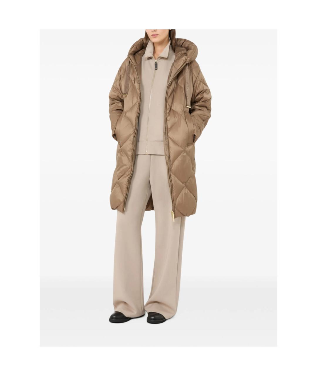 MAX MARA Бежевая куртка, фото 3