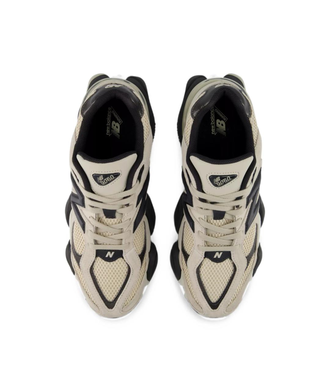 NEW BALANCE Бежевые замшевые низкие кроссовки / кеды, фото 2