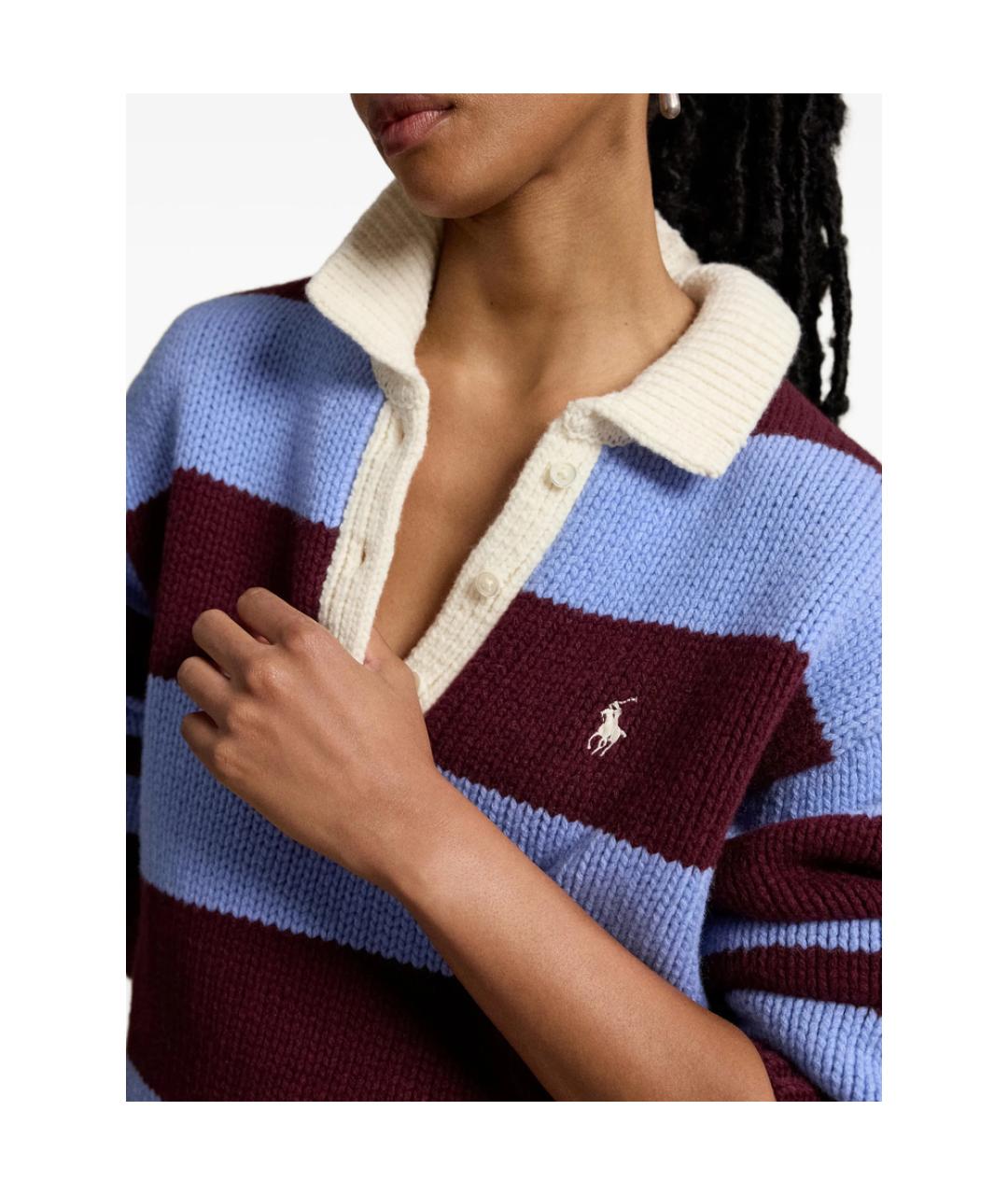 RALPH LAUREN Мульти шерстяной джемпер / свитер, фото 3