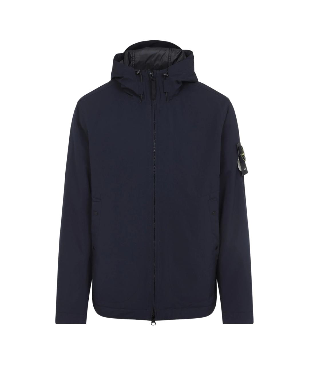 STONE ISLAND Синяя полиэстеровая куртка, фото 1