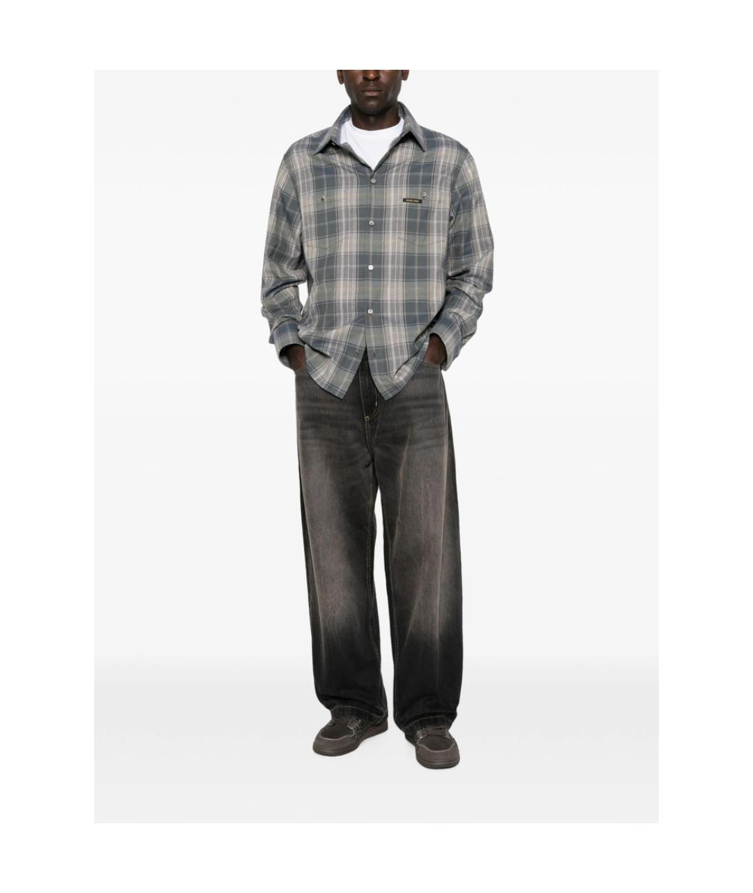 CARHARTT Черные хлопковые прямые джинсы, фото 5