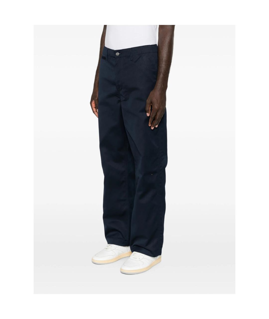 CARHARTT Синие хлопковые повседневные брюки, фото 3