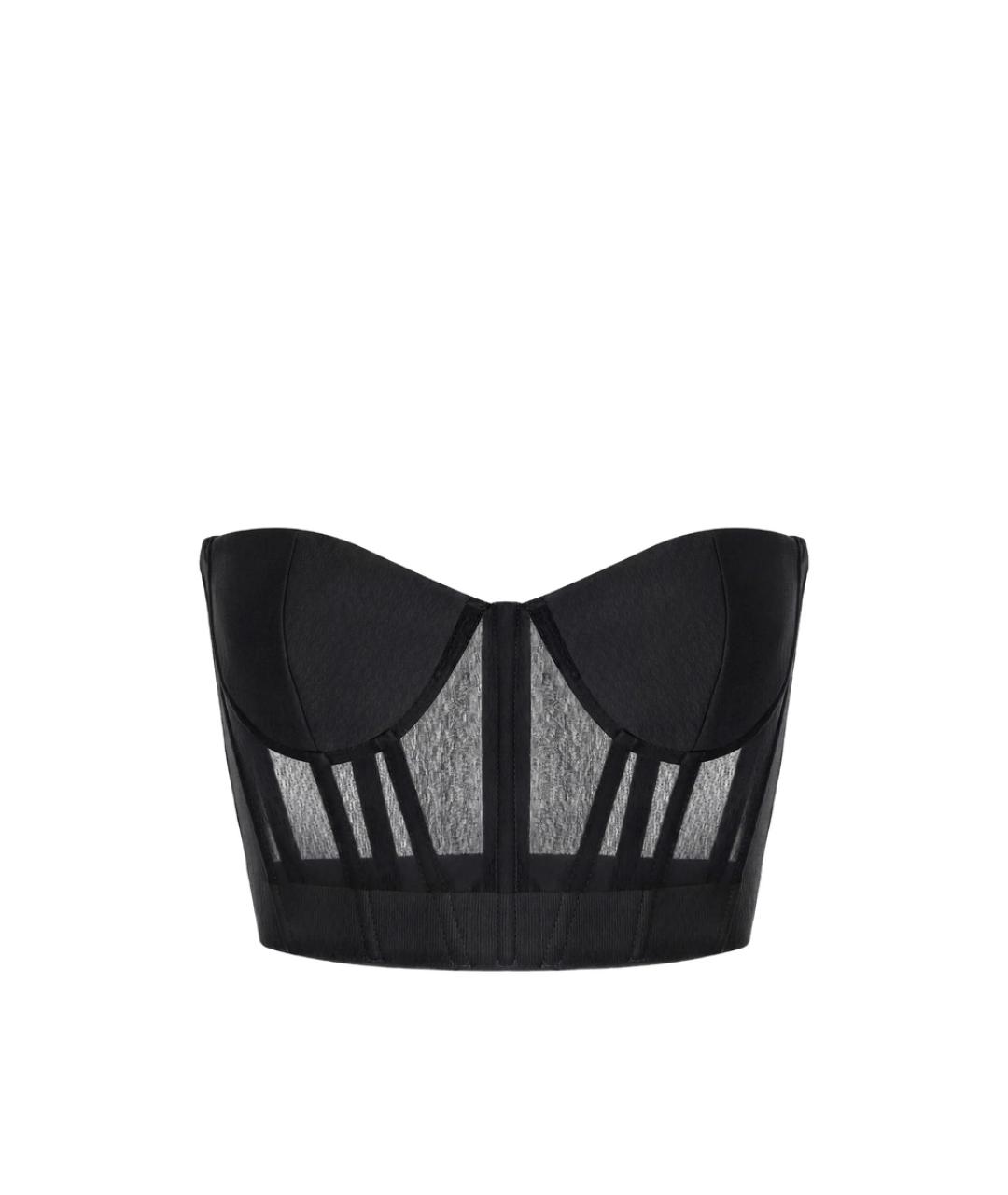 ELISABETTA FRANCHI Черный корсеты, фото 1