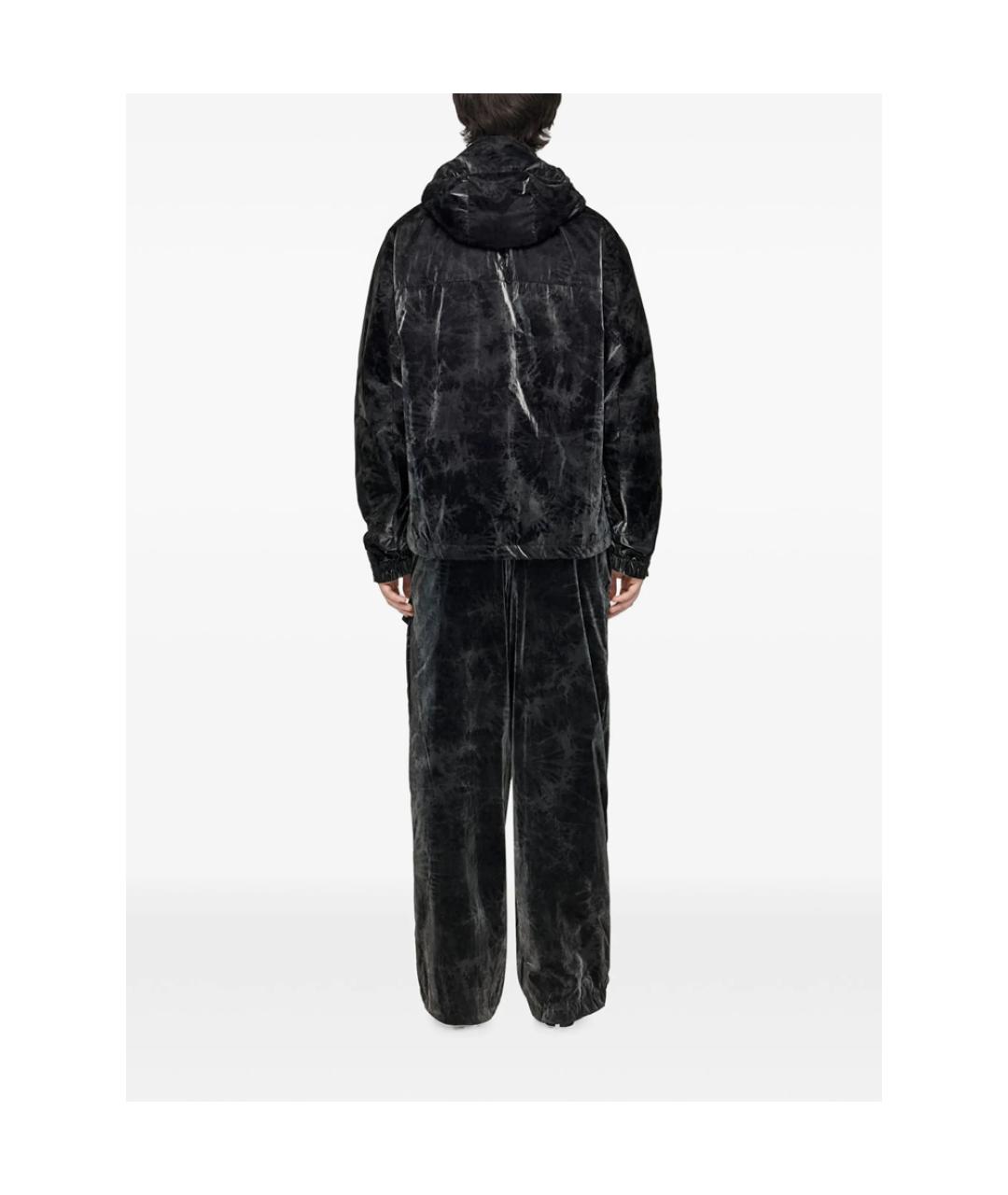Y-3 Черная нейлоновая куртка, фото 4