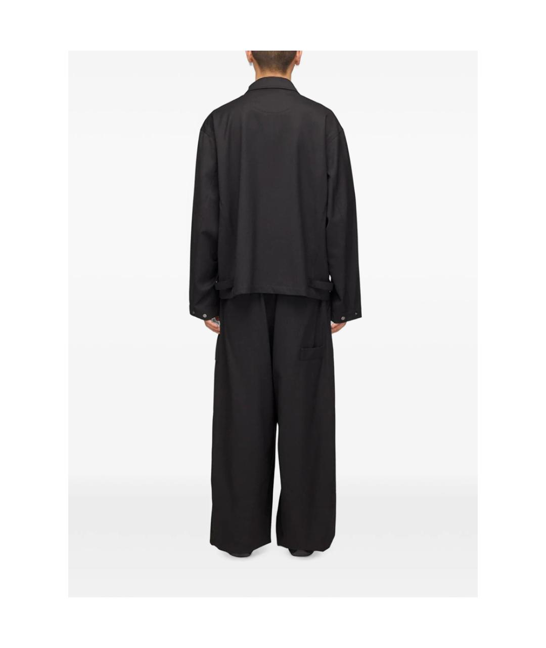 Y-3 Черная шерстяная куртка, фото 5