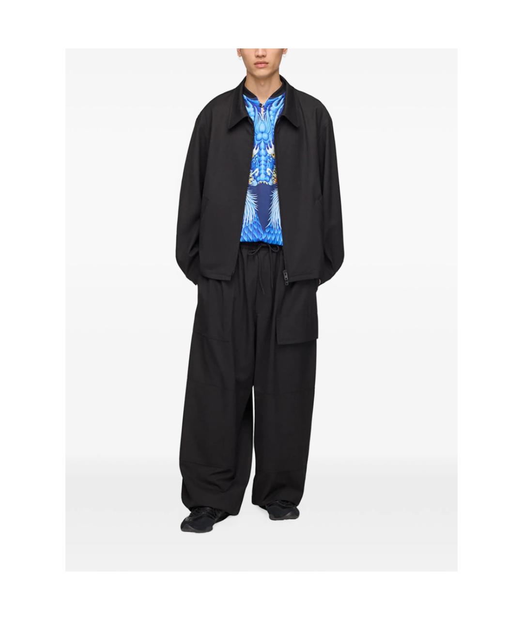 Y-3 Черная шерстяная куртка, фото 3