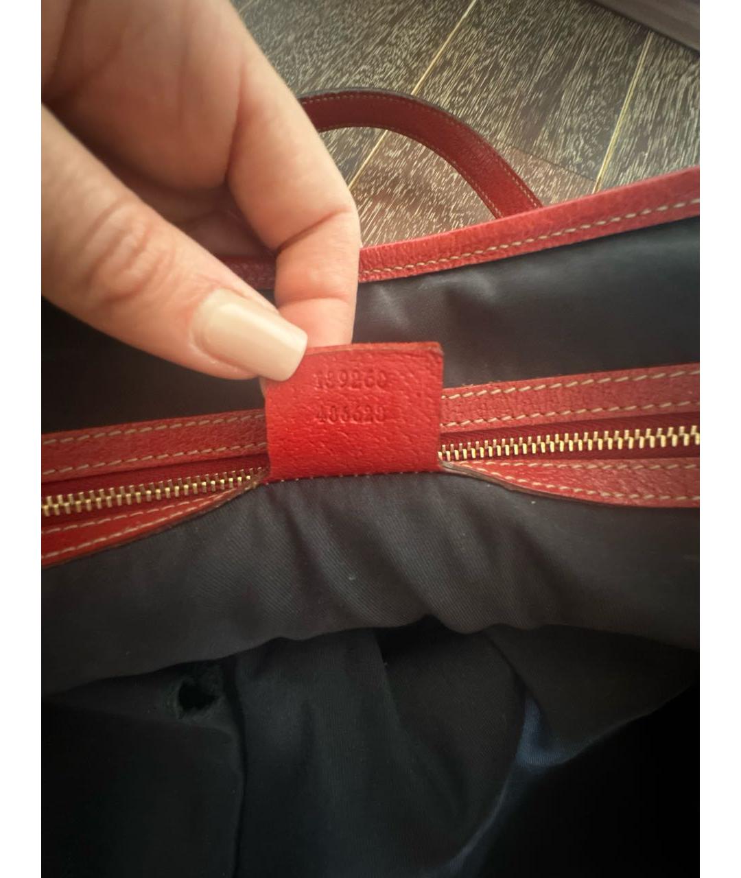 GUCCI Тканевая сумка тоут, фото 6