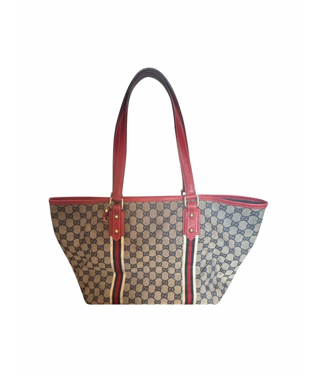 GUCCI Тканевая сумка тоут, фото 1