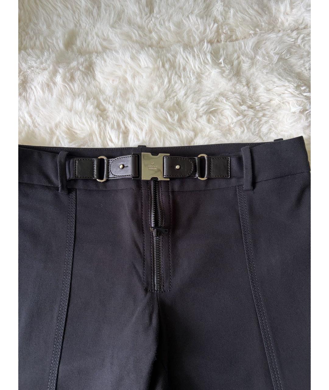 GUCCI Черные хлопковые брюки узкие, фото 3