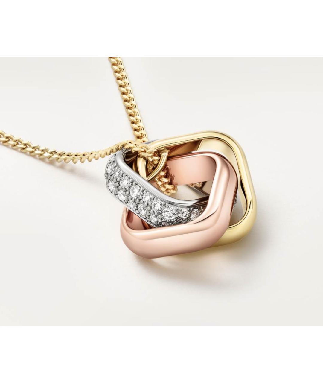 CARTIER Золотая подвеска из желтого золота, фото 3