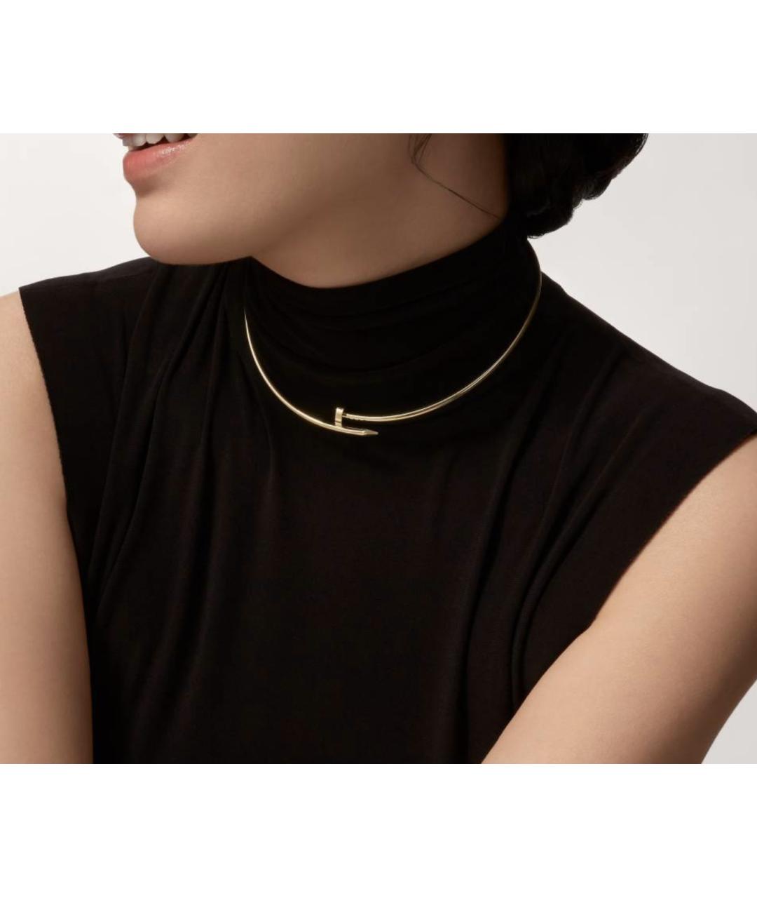 CARTIER Золотое колье из желтого золота, фото 2