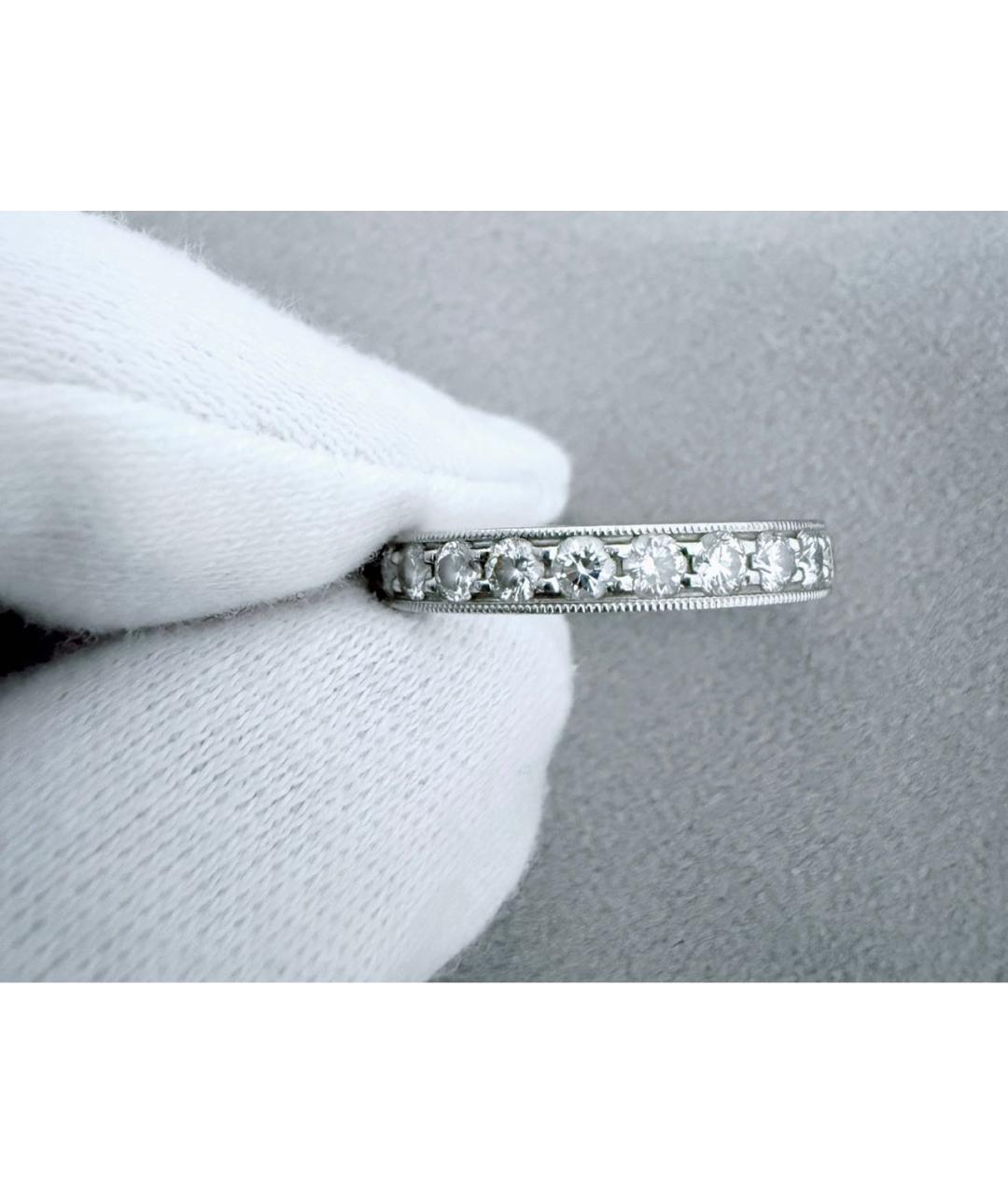 TIFFANY&CO Серебряное платиновое кольцо, фото 3
