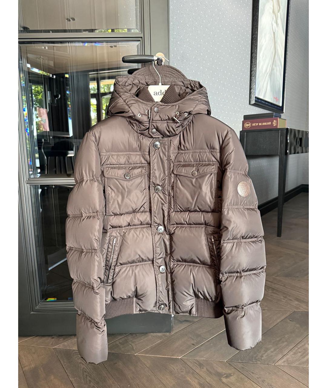 GUCCI Коричневый пуховик, фото 7