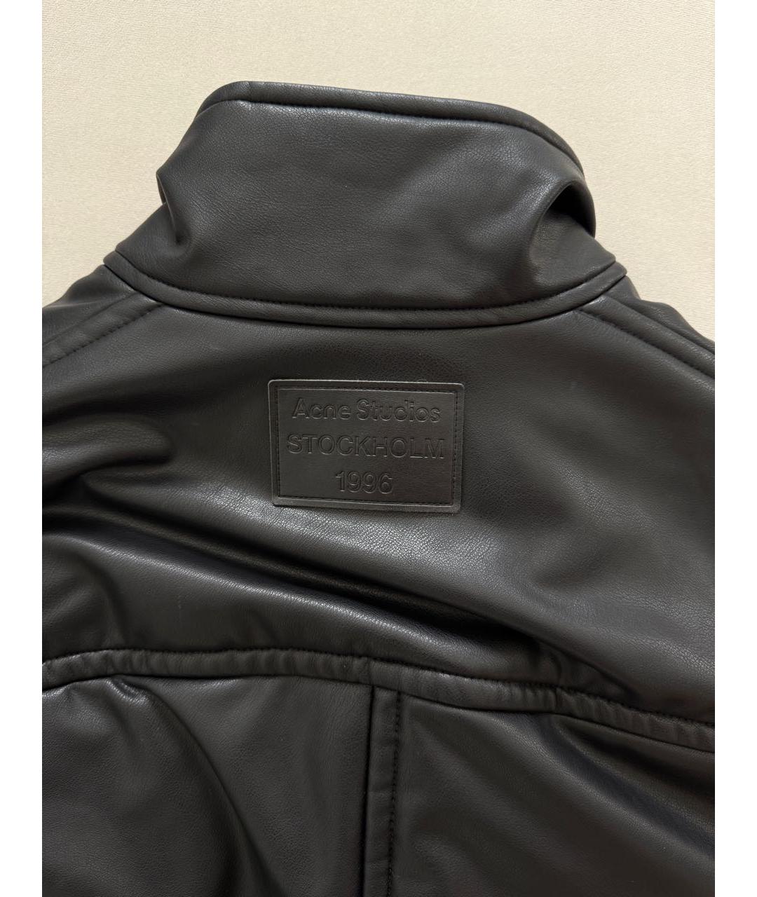 ACNE STUDIOS Черная полиэстеровая куртка, фото 3