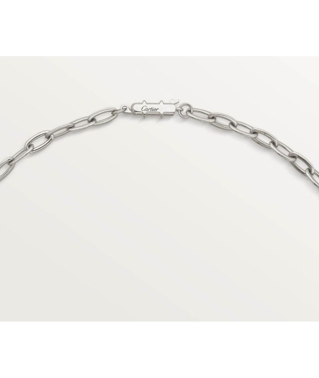 CARTIER Золотое колье из белого золота, фото 3