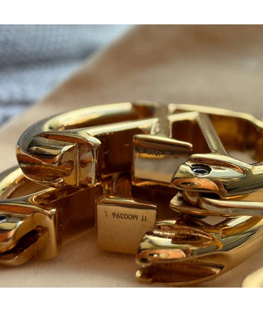 LOUIS VUITTON Золотые серьги, фото 6