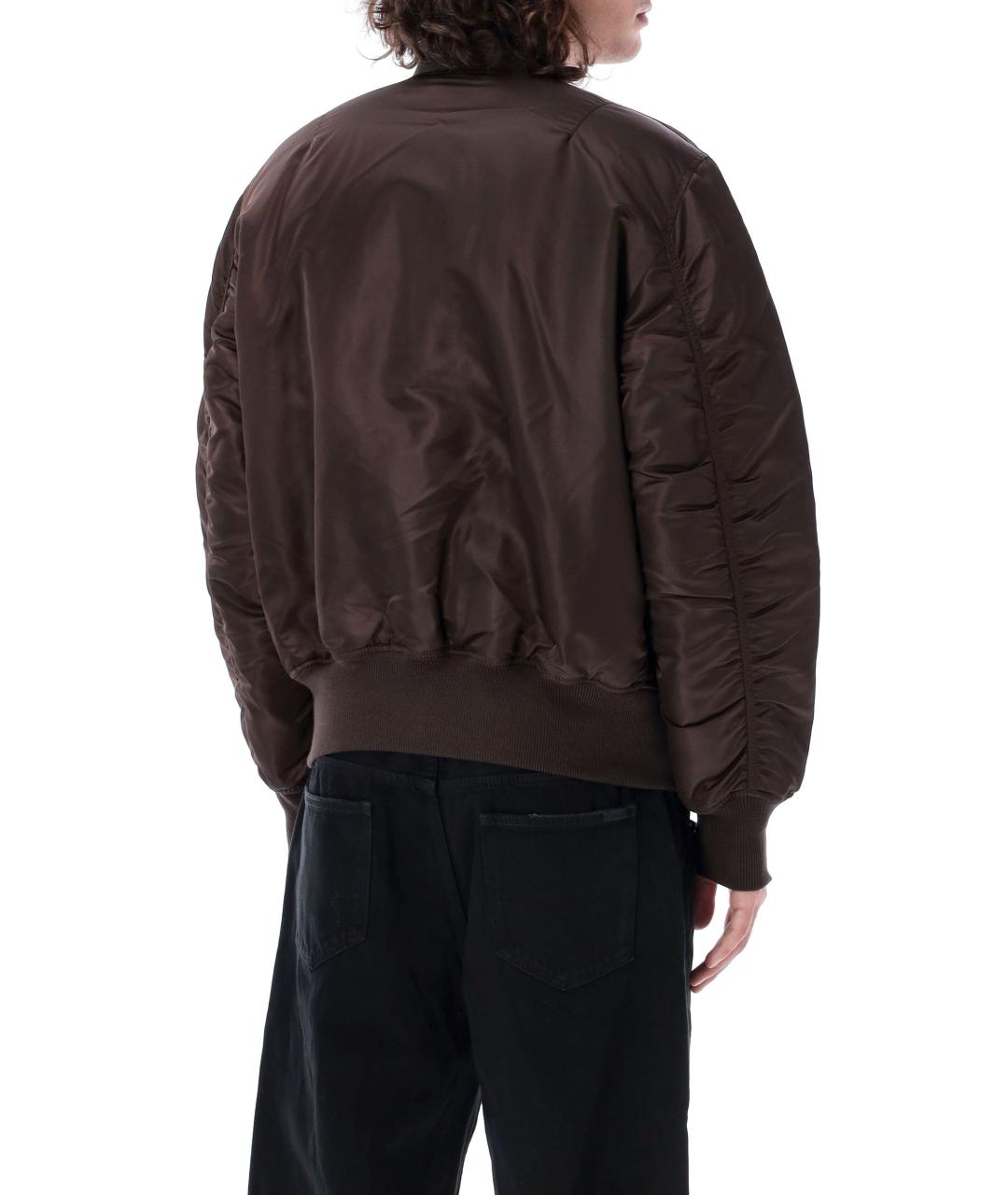 ALPHA INDUSTRIES Коричневая синтетическая куртка, фото 2