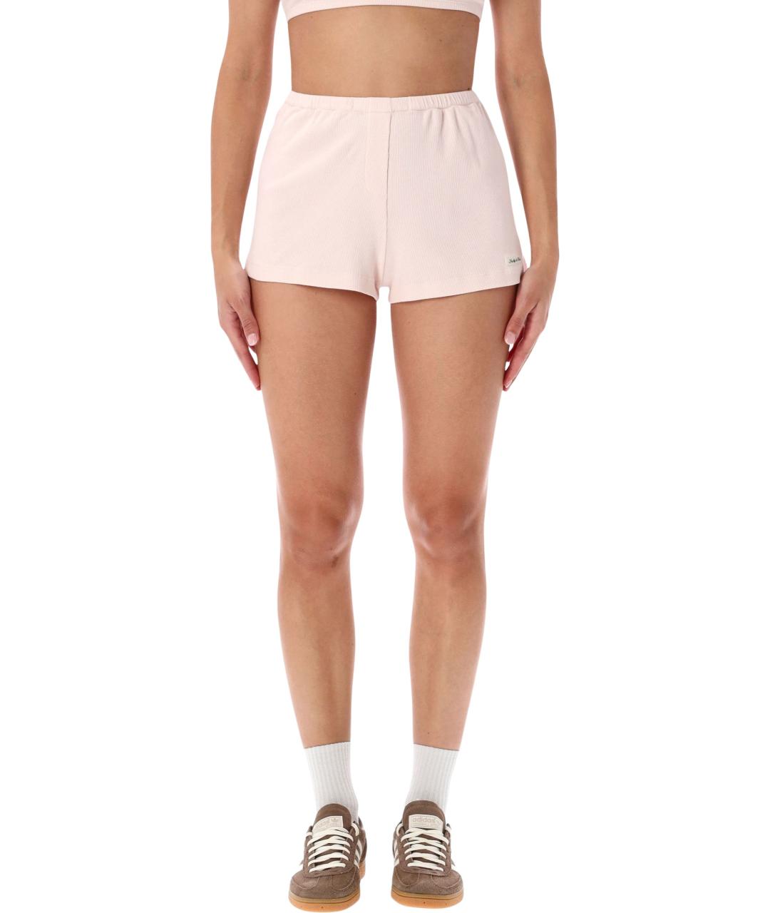 SPORTY AND RICH Розовые хлопковые шорты, фото 4