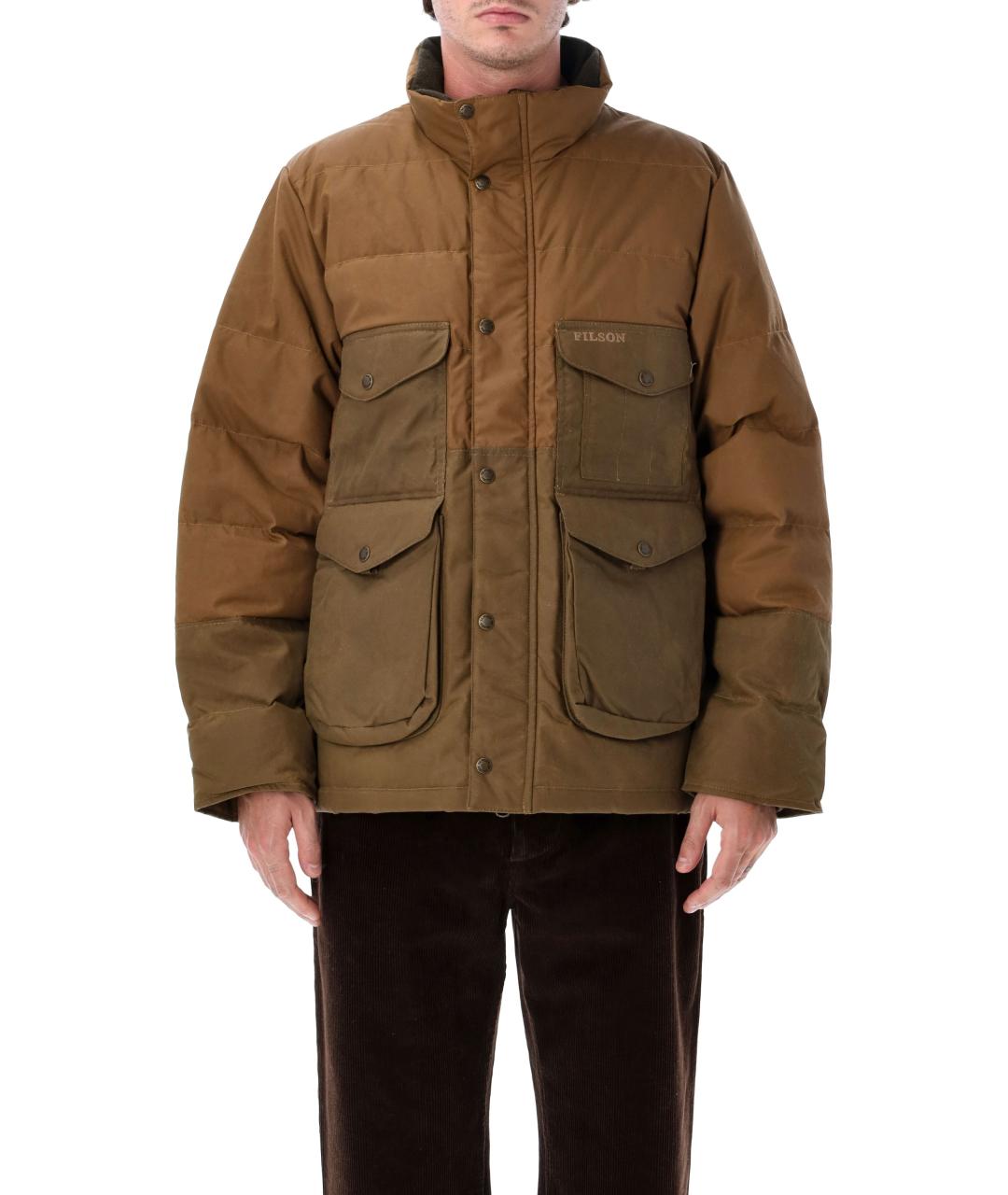 FILSON Коричневый пуховик, фото 4