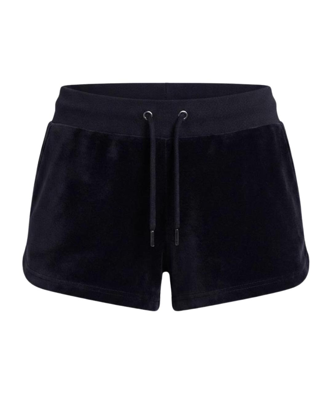SPORTY AND RICH Черные хлопковые шорты, фото 1