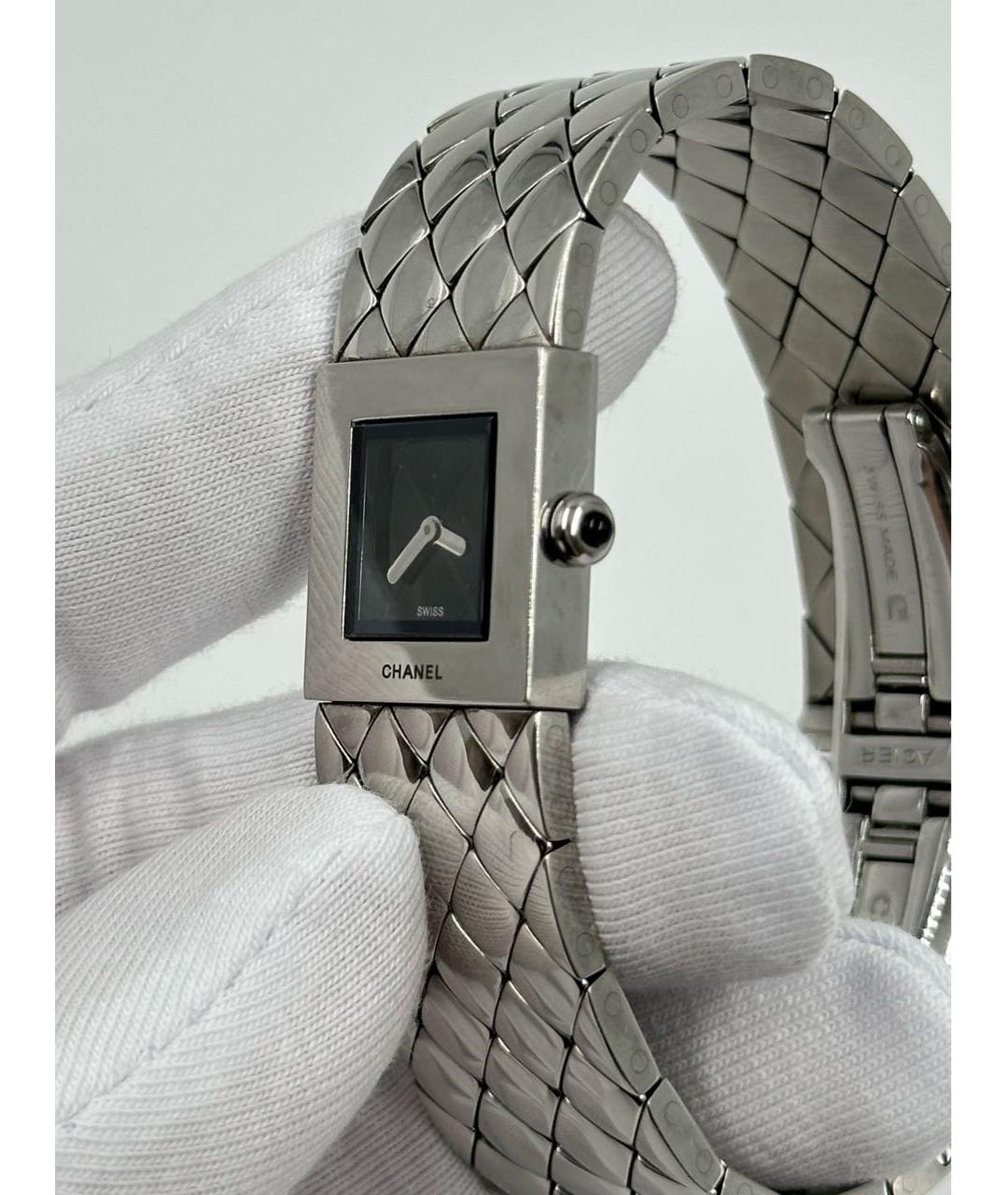 CHANEL Серебряные часы, фото 3