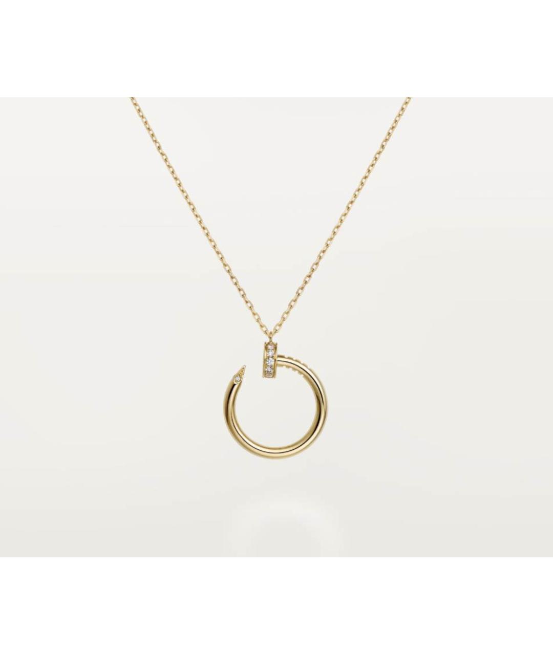 CARTIER Золотое колье из желтого золота, фото 4